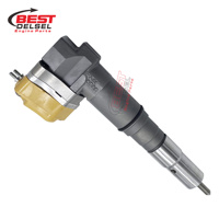 Inyector de Combustible Diésel de Acero Inoxidable de Alta Calidad para Motor 3412E, Números de Modelo 198-6877, 204-2467, 232-1170, 232-1175