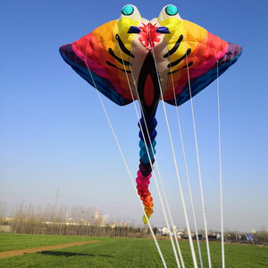 15M 30D Thunder Devil Fish Soft <span class=keywords><strong>Kite</strong></span> Nylon Cerf-volant gonflable Résistant à la déchirure Sports de plein air Compétition - Product Image 3