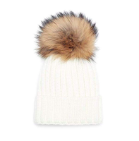Gorros para adultos de piel sintética a la moda de invierno para adultos, gorro de Papá Noel de Navidad de alta calidad 2016 para niños