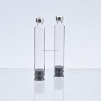 Cartouche en verre transparent de 3 ml, emballage indépendant, flacons stériles, compatibles avec la boîte à stylos