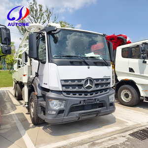 Bomba de Concreto Montada en Camión de 39m a Precio de Fábrica, Bombas de Concreto Usadas Montadas en Camión con Chasis Benz, Bombas de Concreto Diésel - Product Image 2