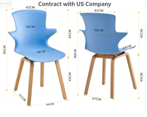 Modern White Metal <b>Chair</b> <b>with</b> Birch Wood Legs Minimalist Design Outdoor Furniture Durable Garden Seating Foldable 2-Seater - Product Image 2