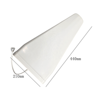 Antenne Yagi à Gain élevé 11 dBi pour 3G/4G/LTE/Wi-Fi 698-3800 MHz amplificateur de téléphone portable Wilson directionnel/Communication de Signal