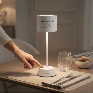 Lampada da Tavolo VICTIONARY con Sensore Touch Bianca - Product Image 2