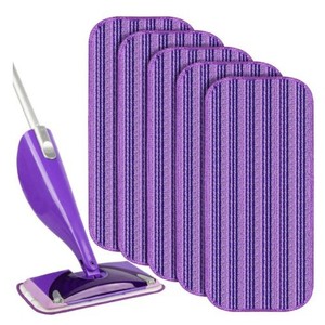 Replacement Pad For Swiffer Wet Jet 12 Inch Microfiber <b>Mop</b> Head Rectangular Reusable Home Cleaning - Product Image 4