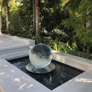 Giardino piscina Design paesaggio decorazione 304/316SS sfera acrilica <span class=keywords><strong>fontana</strong></span> scultura grande in acciaio inox <span class=keywords><strong>fontana</strong></span> scultura - Product Image 4