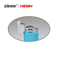 Vente en gros dernier briquet à gaz jetable de cuisine ISO briquet Portable rechargeable coupe-vent