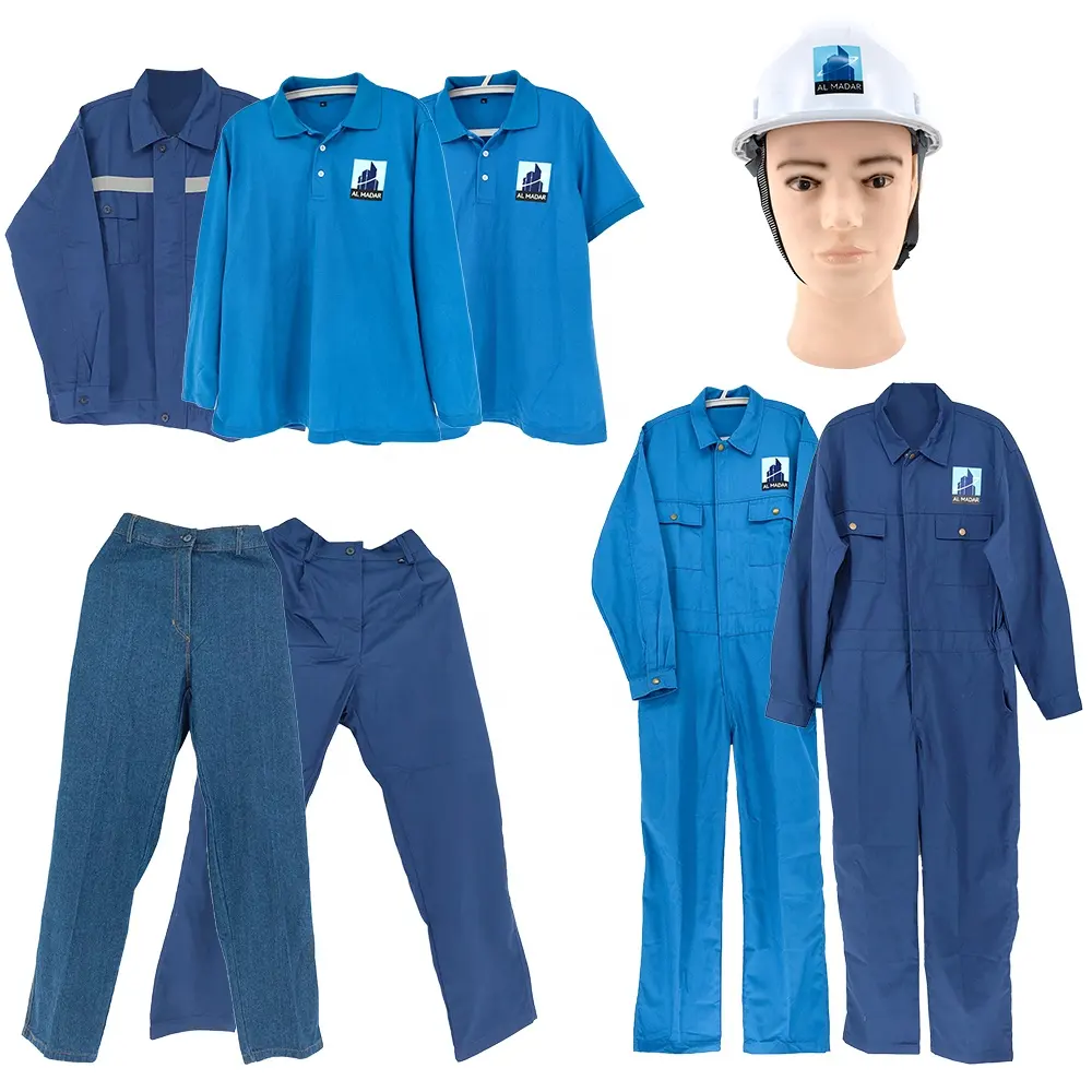 एआई-एमआईसीएच थोक सस्ते कारखाने निर्माण औद्योगिक सुरक्षा कार्यकर्ता और श्रम कार्य वर्दी पहनें