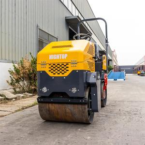 1500 кг небольшая прогулка за барабаном вибрационная сталь гидравлическая езда на дорожном катке - Product Image 4