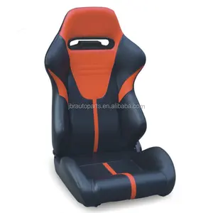 Adjustable Car Bucket Seats Universal Seat With PVC Leather Use For Car Simulator Racing Seat