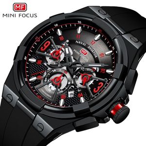 Relojes de Cuarzo de Lujo MINI FOCUS MF0402G MF 0402, Cronógrafo Resistente al Agua con Manecillas Luminosas para Hombre, Relogio Masculino, Montre, Relojes - Product Image 2