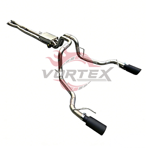 Système d'échappement Vortex Racing Catback compatible avec Ford Ranger Raptor 2024 3.0L V6, silencieux performant, système de tuning avec protection thermique. - Product Image 1