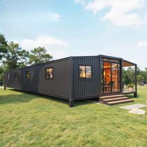 Conception de maison à 2 étages avec structure personnalisable, style de surface habitable. Maisons conteneurs mobiles, cabane en A, moderne, modulaire, résistante au feu - Product Image 6