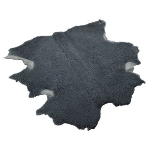Usine naturelle 100% peau <span class=keywords><strong>de</strong></span> mouton doublure peau <span class=keywords><strong>de</strong></span> mouton bleu humide pour chaussures peaux <span class=keywords><strong>de</strong></span> mouton salées humides peau <span class=keywords><strong>de</strong></span> mouton bleu humide pour vêtements - Product Image 1