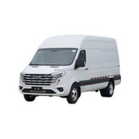 Nouveau minibus JAC Sunray Diesel à châssis long et toit surélevé, idéal pour le transport touristique, de marchandises et de passagers, à vendre.