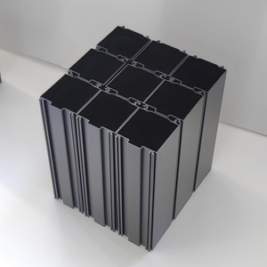 <span class=keywords><strong>Tube</strong></span> <span class=keywords><strong>carré</strong></span> en alliage d'<span class=keywords><strong>aluminium</strong></span>, usinage CNC, anodisé, poli, personnalisable, avec services de pliage/soudage/découpe, tempérament T3-T8 - Product Image 6