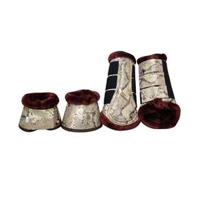 Botas de Protección para Piernas de Montar a Caballo, Diseño Nuevo, Material de Cuero de Alta Calidad, Logotipo Personalizado, Venta al Por Mayor - Product Image 2