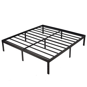 14 Inch Metal Platform Bed Frame Heavy Duty Steel Slat Mattress Foundation