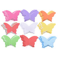 GF Guirlande Colorée Bannière Décorations Papier Dégradé Papillon Suspendu Pour Fête D'anniversaire Mariage Plafond Décor
