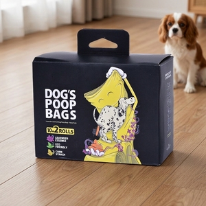 Sacs à déjections canines en plastique écologiques personnalisés, qualité supérieure, faible MOQ, commandes en gros, 100 sacs biodégradables pour animaux de compagnie, sacs à crottes de chien - Product Image 6