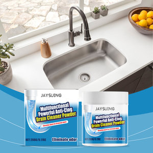 Limpiador de inodoros domésticos y fregaderos de cocina Polvo de desbloqueo de tuberías para drenaje y plomería Eficaz en tuberías obstruidas - Product Image 6