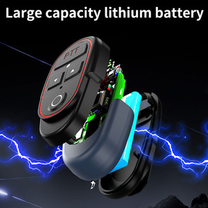 راديو الأذن الصغير اللاسلكي راديو جديد Ham راديو احترافي 10 ساعات سماعة أذن مع تحكم صوتي AI - Product Image 3