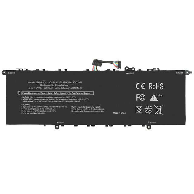 L19D4PH3 L19M4PH3 L19C4PH3 3950mAh 15.4V Rechargeable Battery Replacement for for Ideapad Yoga Slim 7 Pro Series in Stock