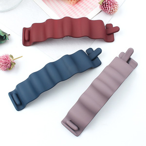 Nouveau Acétate Imprimé Léopard Ambre Style Coréen Twist Ponytail Clip Vertical Grande <span class=keywords><strong>Boucle</strong></span> Simple pour Enfants Fabricant En Gros - Product Image 2