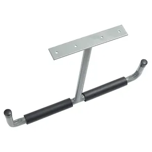 Сверхмощные потолочные двойные крючки для хранения JH-Mech, верхний гаражный стеллаж для подвешивания лестничного инструмента и велосипеда