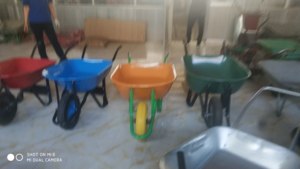 Chariot <span class=keywords><strong>de</strong></span> Jardin Multifonctionnel pour Extérieur, Chariot <span class=keywords><strong>de</strong></span> Plage et <span class=keywords><strong>de</strong></span> Pêche avec Plateau pour l'Escalade, le Jardinage et le Camping, Chariot à Roues en Métal Durable - Product Image 5