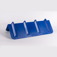 Protection d'angle en forme de V EasyLifting, robuste, 24 pouces, en PP bleu