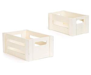Rustique Blanc Lavé Décoratif Caisse <span class=keywords><strong>En</strong></span> Bois Rectangle Conteneur De <span class=keywords><strong>Stockage</strong></span> Panier Sculpté Multifonctionnel Articles Divers <span class=keywords><strong>Stockage</strong></span> De Fruits - Product Image 3