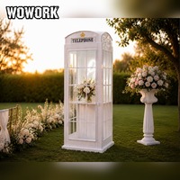WOWORK 2026 – Cabine Photo Miroir Infini RGB Démontable en Métal pour Fêtes, Mariages et Événements – Vente en Gros
