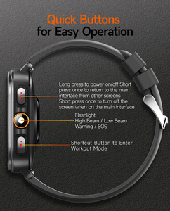 Nuovo Smartwatch 2026 con Schermo Grande da 2.01", Assistente AI GPT, Posizionamento GPS, 128 Modalità Sportive, Impermeabile IP68 - Product Image 3
