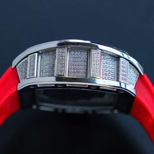 Reloj de titanio y diamantes de alta calidad, tamaño 43X51X17mm, movimiento mecánico de cuerda manual, reloj de lujo y moda. - Product Image 4