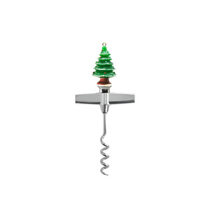 Christmas <b>Wine</b> Bottle <b>Stopper</b> With Opener Santa Snowman Reindeer Design Zinc Alloy Corkscrew Gift Set For Holiday Decor - Product Image 2