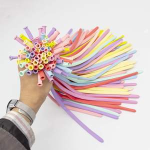 Globos largos de modelado para niños, decoración de fiesta de <span class=keywords><strong>cumpleaños</strong></span>, boda, payaso, torsión de látex mágico, 260Q - Product Image 3