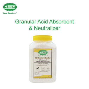 Absorbente y Neutralizador de Ácido SABER de Acción Rápida, 4 Litros, para Ácido de Batería Sulfurico e Hidróclorico - Product Image 4