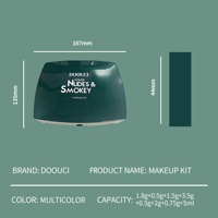 DOOUCI OEM/ODM Makeup Kosmetik All in One Bedak & Primer Wajah Set Palet Makeup Portabel Perlengkapan Kosmetik Perjalanan