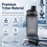 Bouteille d'eau double usage 350 ml avec logo personnalisé, impression en petite série, faible MOQ, fabricant OEM ODM, marques promotionnelles fitness
