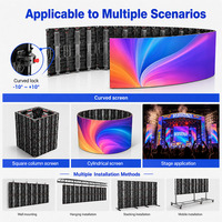 Pantalla LED Exterior a Todo Color de Alta Luminosidad, Resistente al Agua y Legible Bajo la Luz Solar, Cartel Digital para Estadios y Carreteras