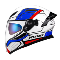 TOOP-Casque de moto à visière longue DOT à double visière standard, casque à moteur avec logo personnalisé pour hommes, prix de gros d'usine