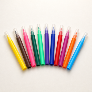Ensemble de 12 mini-marqueurs d'art à l'<span class=keywords><strong>aquarelle</strong></span> lavables, stylos à dessin pour enfants, école - Product Image 1