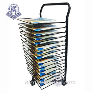 Paper Drying <strong>Rack</strong> Art <strong>Painting</strong> <strong>Dry</strong> Tower Shelf Holder Metal Wire Scrapbook Paper Display <strong>Rack</strong> Wallpaper Display <strong>Racks</strong> - Product Image 2
