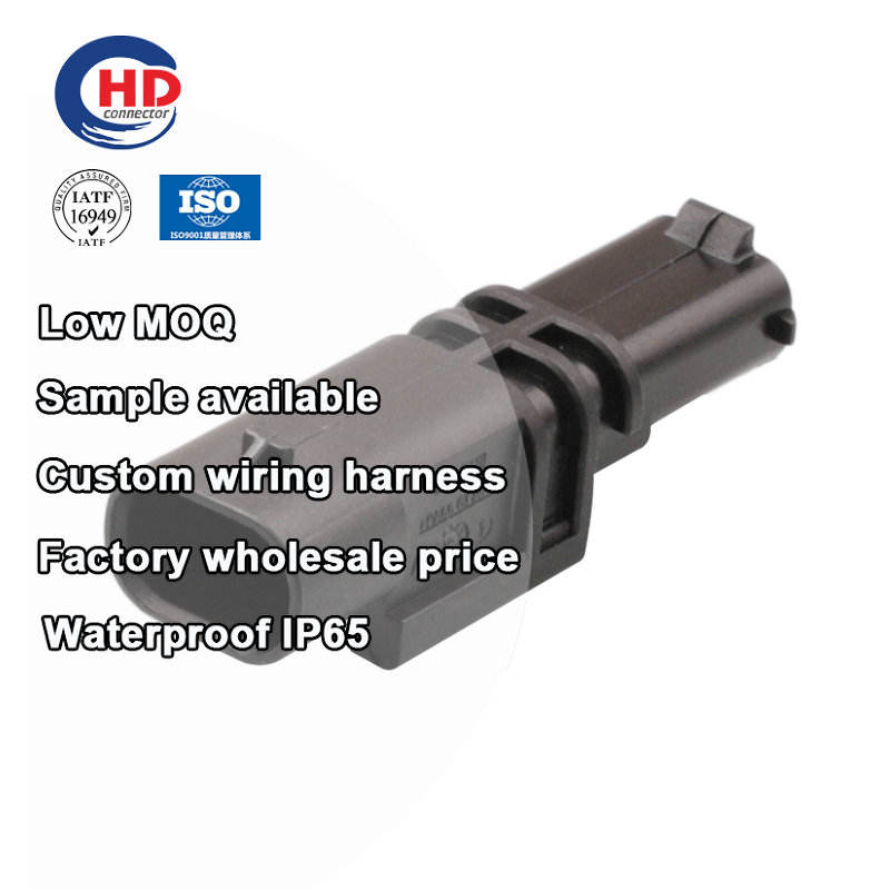 2 Way Auto Female Car Terminal Electrical Waterproof Connector