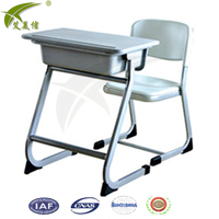 Mobilier de salle de classe Offre Spéciale Table d'étudiant réglable en hauteur chaise et bureau pour mobilier scolaire table d'étude avec rangement