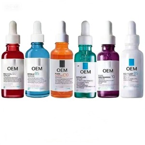 Siero Viso Privato Anti-Età di Alta Qualità con Vitamina B3 + Acido Ialuronico <span class=keywords><strong>B5</strong></span> C12, Siero Nutriente Anti-Rughe 30ml - Product Image 1