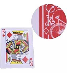 Jeu de cartes Secret Marked Deck~Bicycib Trapezoidal Card~Bicycle Style Svengali Deck~Magic Trick Cards~Stripper Deck with Ultimate <span class=keywords><strong>WOW</strong></span> Trick - Product Image 3