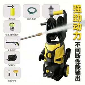 High Pressure <b>Cleaner</b> 100bar 220V Adjustable Pressure Home Cleaning Equipment - Product Image 2