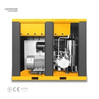 Compresseur d'air à vis sans huile refroidi par air Airking à usage industriel, 37 kW, 50 CV, avec système d'air